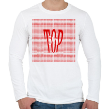 PRINTFASHION TOP 5% (failure) - Férfi hosszú ujjú póló - Fehér férfi póló