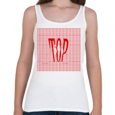 PRINTFASHION TOP 5% (failure) - Női atléta - Fehér női trikó