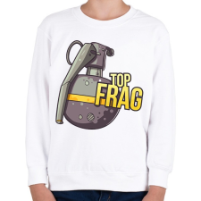 PRINTFASHION top frag - Gyerek pulóver - Fehér gyerek póló