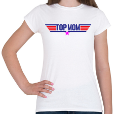 PRINTFASHION Top Mom - Női póló - Fehér női póló