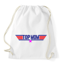 PRINTFASHION Top Mom - Sportzsák, Tornazsák - Fehér tornazsák