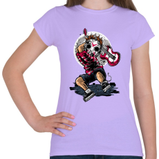 PRINTFASHION Törd meg a csendet! - Női póló - Viola