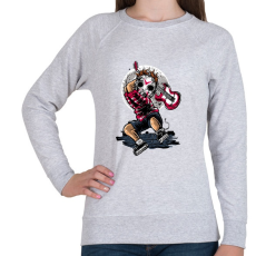 PRINTFASHION Törd meg a csendet! - Női pulóver - Sport szürke