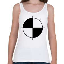 PRINTFASHION töresteszt - Női atléta - Fehér női trikó