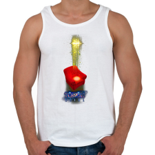 PRINTFASHION Török Edina 02 - Férfi atléta - Fehér atléta, trikó