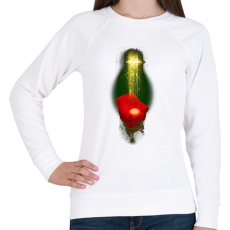 PRINTFASHION Török Edina 04 - Női pulóver - Fehér