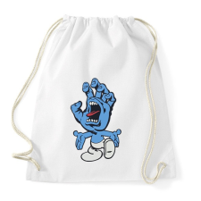 PRINTFASHION Törpkézfej - Sportzsák, Tornazsák - Fehér tornazsák