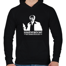 PRINTFASHION torrente legenybucsu  - Férfi kapucnis pulóver - Fekete