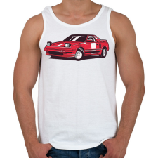 PRINTFASHION Toyota MR2 - Férfi atléta - Fehér atléta, trikó