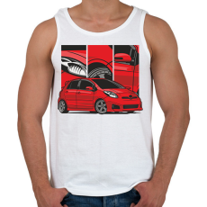 PRINTFASHION Toyota Yaris - Férfi atléta - Fehér