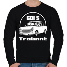 PRINTFASHION trabant - Férfi pulóver - Fekete