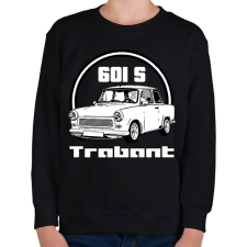PRINTFASHION trabant - Gyerek pulóver - Fekete gyerek pulóver, kardigán