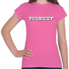 PRINTFASHION Trabant Logó 3D - Női póló - Rózsaszín