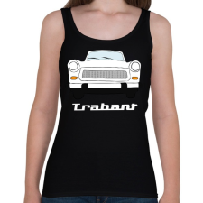 PRINTFASHION Trabant - Női atléta - Fekete női trikó