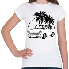 PRINTFASHION trabant - Női póló - Fehér női póló