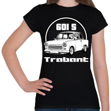 PRINTFASHION trabant - Női póló - Fekete női póló
