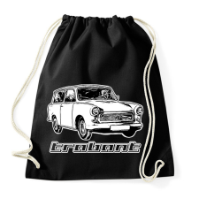 PRINTFASHION trabant - Sportzsák, Tornazsák - Fekete tornazsák