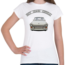 PRINTFASHION Trabantos csoda - Női póló - Fehér női póló
