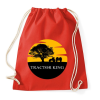 PRINTFASHION TRACTOR KING - Sportzsák, Tornazsák - Piros