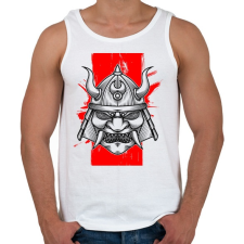 PRINTFASHION Tradicional facemask - Férfi atléta - Fehér atléta, trikó