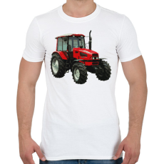 PRINTFASHION Traktor - Férfi póló - Fehér