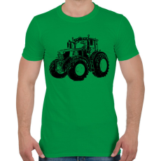 PRINTFASHION traktor - Férfi póló - Zöld