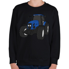 PRINTFASHION traktor - Gyerek pulóver - Fekete gyerek pulóver, kardigán