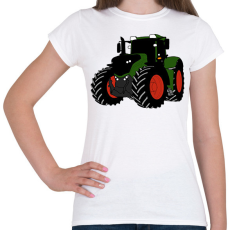 PRINTFASHION Traktor  - Női póló - Fehér