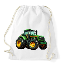 PRINTFASHION Traktor - Sportzsák, Tornazsák - Fehér tornazsák