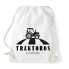 PRINTFASHION Traktoros legenda - Sportzsák, Tornazsák - Fehér