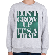 PRINTFASHION Trap - Gyerek pulóver - Sport szürke gyerek pulóver, kardigán