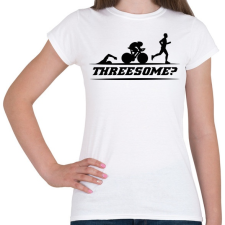 PRINTFASHION Triatlon - Női póló - Fehér női póló