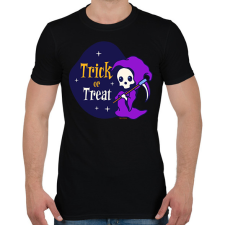 PRINTFASHION Trick or Treat 2 - Férfi póló - Fekete férfi póló