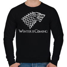 PRINTFASHION Trónok harca - Férfi pulóver - Fekete férfi pulóver, kardigán