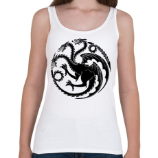 PRINTFASHION TRÓNOK HARCA - Női atléta - Fehér