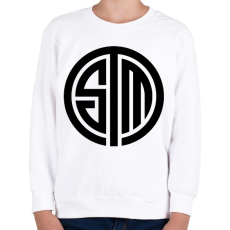 PRINTFASHION Tsm logo - Gyerek pulóver - Fehér