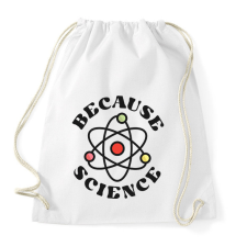 PRINTFASHION Tudomány - Sportzsák, Tornazsák - Fehér tornazsák
