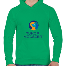 PRINTFASHION TukorModszerLogo-1095x960 - Férfi kapucnis pulóver - Zöld férfi pulóver, kardigán
