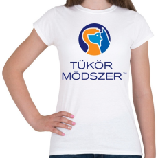 PRINTFASHION TukorModszerLogo-1095x960 - Női póló - Fehér