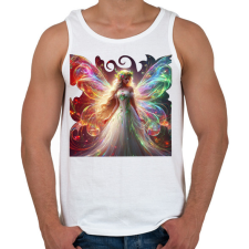 PRINTFASHION Tündér - Férfi atléta - Fehér atléta, trikó