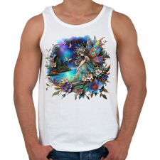 PRINTFASHION Tündér - Férfi atléta - Fehér atléta, trikó