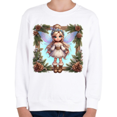 PRINTFASHION Tündér - Gyerek pulóver - Fehér