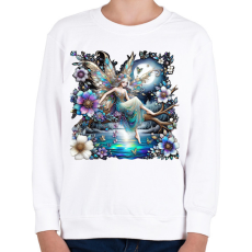 PRINTFASHION Tündér - Gyerek pulóver - Fehér