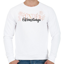 PRINTFASHION Tündér keresztanya - Férfi pulóver - Fehér férfi pulóver, kardigán