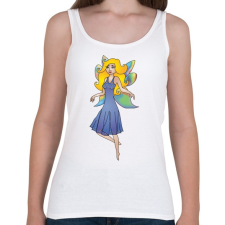 PRINTFASHION Tündér - Női atléta - Fehér női trikó