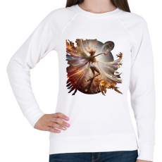 PRINTFASHION Tündér - Női pulóver - Fehér