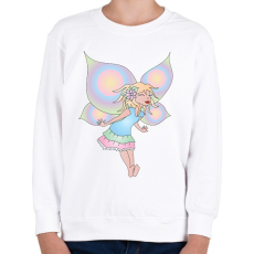 PRINTFASHION Tündérke - Gyerek pulóver - Fehér