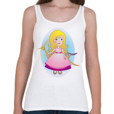 PRINTFASHION Tündérke - Női atléta - Fehér női trikó