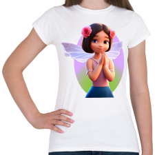 PRINTFASHION Tündérlány - Női póló - Fehér női póló