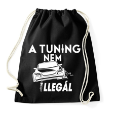 PRINTFASHION Tuning - Sportzsák, Tornazsák - Fekete tornazsák